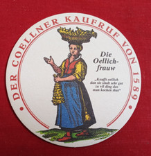 Bierdeckel Brauerei Reissdorf Kölsch Köln Serie Der Coellner Kaufruf von 1589