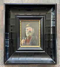 Otto Kirchner 1887-1960 Porträt eines Herrn Jäger mit Flinte Ölbild 