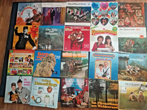 Konvolut schallplatten lps - 52,