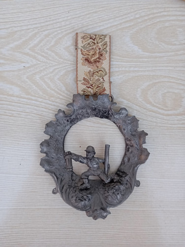 Relief zinn wand wandbild - ,