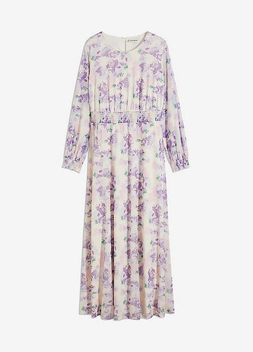 Maxikleid 50 creme - maxikleid,