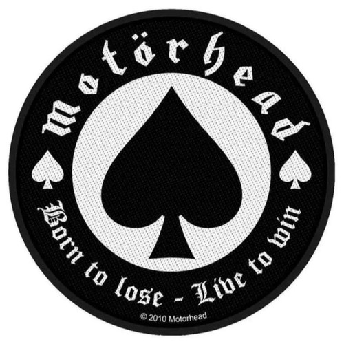 Motörhead patch rund born - patch, ·