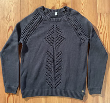 Esprit Mädchen Strick-Pullover Gr. XL/170/176 blau