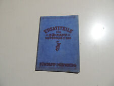 Zündapp Z 300 Teile Ersatzteil Liste Katalog