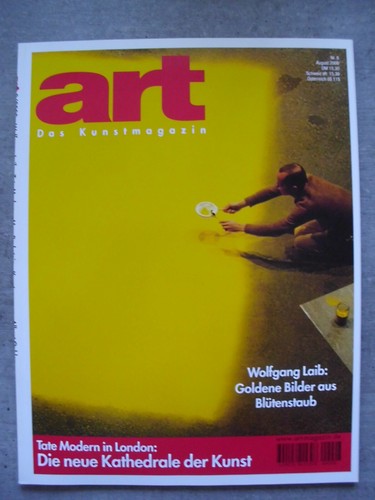 Zeitschrift art das - „art,