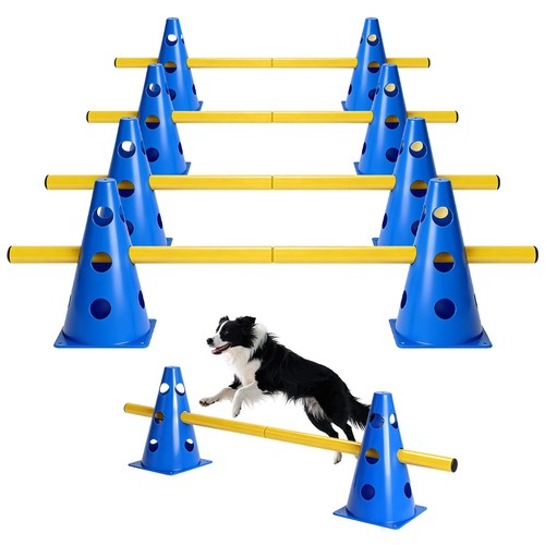 Steckhürden set für hunde - set,
