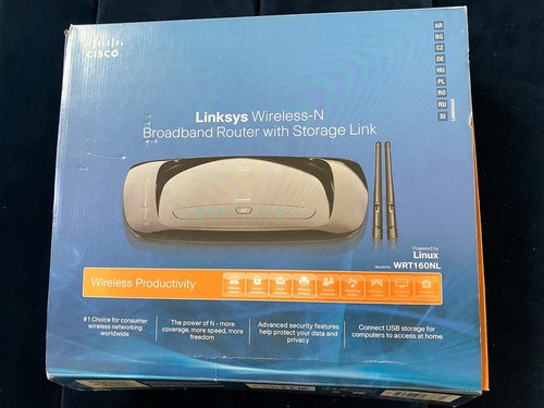 Cisco linksys wrt160nl - linksys,