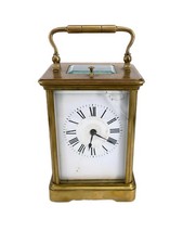 Französische Reiseuhr Repetition Stunden Selbstschlag teildefekt