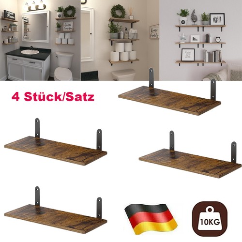 Schwebendes wandregal 4er set - schwebendes,