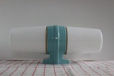 blaue doppel Wandlampe Badlampe  Design Sigvard Bernadotte IFÖ Nr. 6065 Schweden