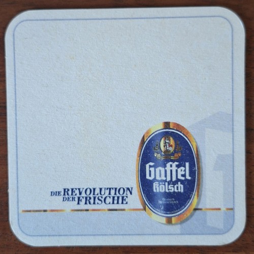 Bierdeckel gaffel kölsch - bierdeckel,