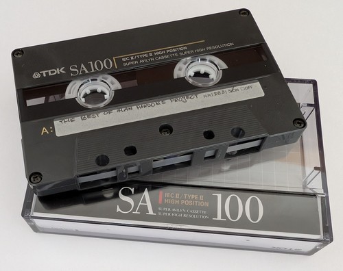 Audiokassette tdk 100 high - audiokassette,