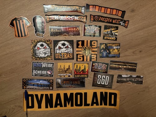 Dynamo dresden 23er sticker - dynamo,