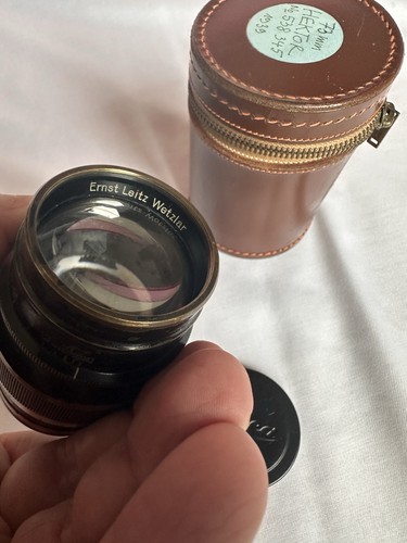Leica hektor 1 9 - cm, 1:1