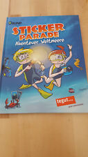 Stickeralbum Sticker Parade Abenteuer Weltmeere TEGUT, alle Bilder eingeklebt