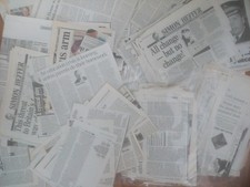 British UK Politics huge collection newspaper articles clippings cuttings