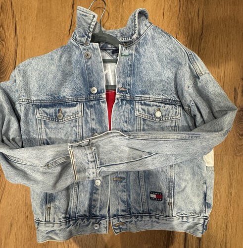 Tommy jeans jeansjacke xs - jeans, gr.
