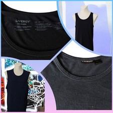 2 Livergy Herren Sport Muskel T-Shirt Hemd ärmellos  Gr. XXL - schwarz XL taube