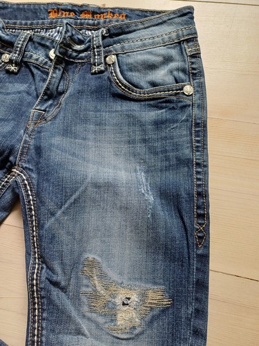 Blue monkey jeans w28 7 - blue, w28,