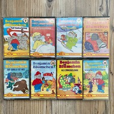 8 Benjamin Blümchen Hörspiel MC Kassetten Folge 9, 13, 17, 24, 37, 38, 45, 48