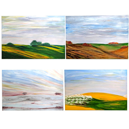 Bilder handgemalt unikate - 4,