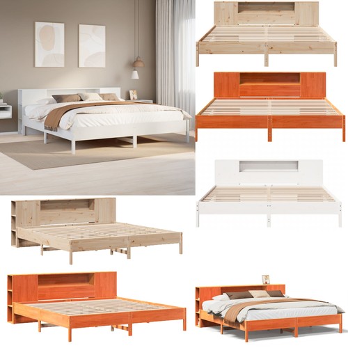 Holzbett massivholz kiefer - holzbett,