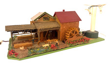 Faller H0 230 Romantische Sägemühle Elektr. Wasserrad, Säge u. Licht  HO H0 1:87