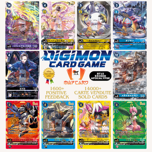Digimon bt15 exceed apocalypse - digimon,