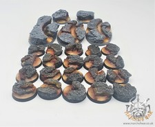 Leagues of Votann Battlebox Bases x25 Lava, Rubble or Skulls 28,40 90 x 52mm