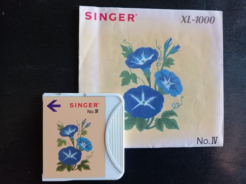Singer 1000 stickkarte - xl-1000¤stickkarte, /