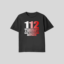 112 notruf shirt - notruf, wir