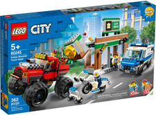 ✅ 1-2-3 STEINE ✅ Lego City 60245 ✅ Raubüberfall mit dem Monstertruck ✅ NEU
