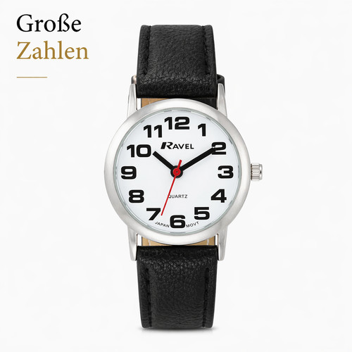 Uhr große zahlen - damen, herren