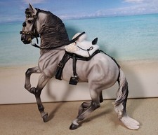 Spanisches Iberisches Portugiesisches Sattel Set Resin Breyer Stone Modellpferde