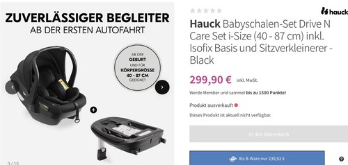 Drive care babyschalen - drive, set