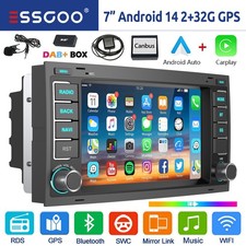 Für VW T5 Multivan Transporter DAB+ Android 14 Autoradio Carplay GPS Navi RDS BT