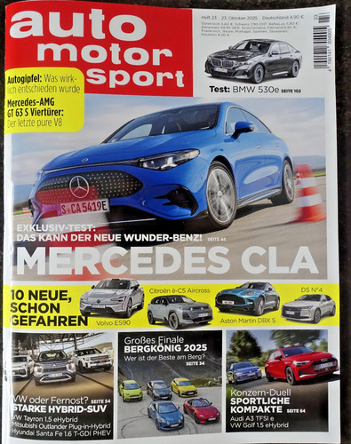 Auto motor sport heft - auto, #