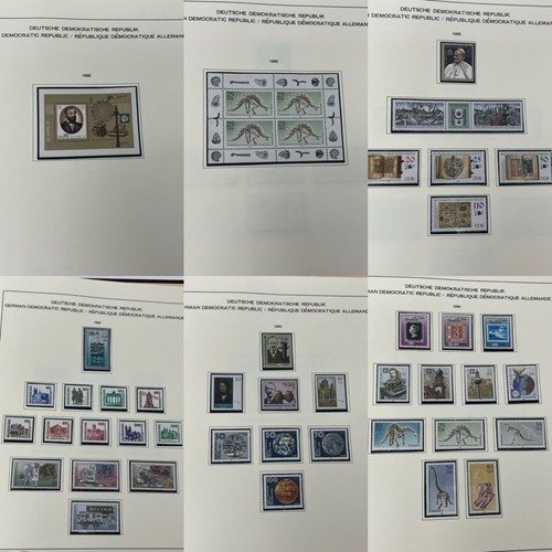 Schaubek album ddr 1980 1990 - album,