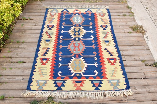Türkischer kelim teppich 3x5 - teppich,