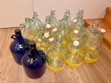17 STÜCK leere Glasflaschen  Bügelflaschen Flasche 5L mit Bügelverschluss Ballon