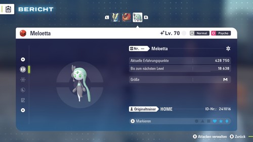 Shiny meloetta 6iv - |, 70