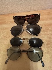 4 alte Sonnenbrille Konvolut Brillenfassungen