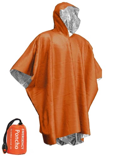 Wasserdichter regenponcho mit - wasserdichter,