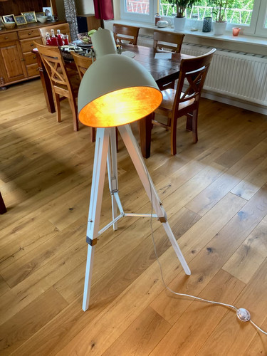 Tripod stehlampe retro - tripod,