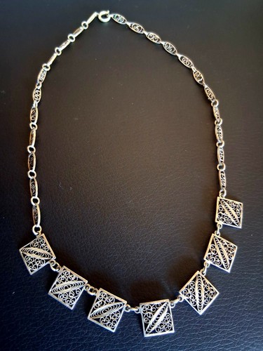 Antikes filigran collier art - filigran,