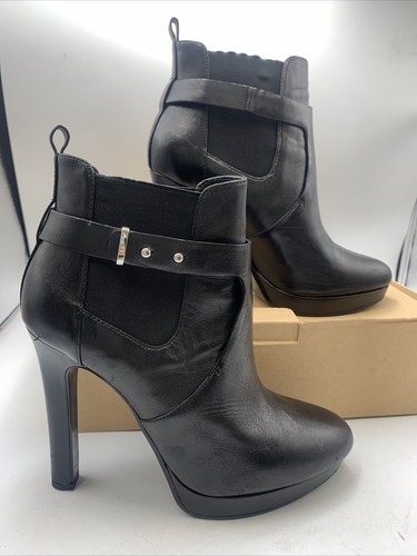 Zara leder stiefeletten - zara,