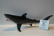 Schleich 16213 Monterey Bay Weißer Hai white shark Safari ltd von 1991 mit Karte