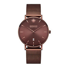 Moyen Damenuhr Mocca