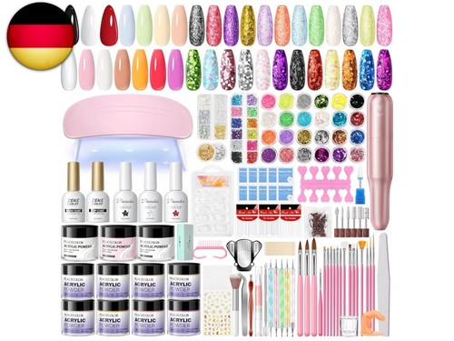 Peacecolor acryl nagelset - peacecolor, mit