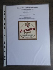 Bieretiketten, (c18) Zittauer Brau- und Getränke GmbH